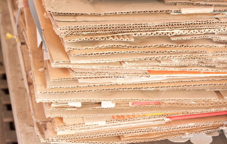 Recycle papers from boxes